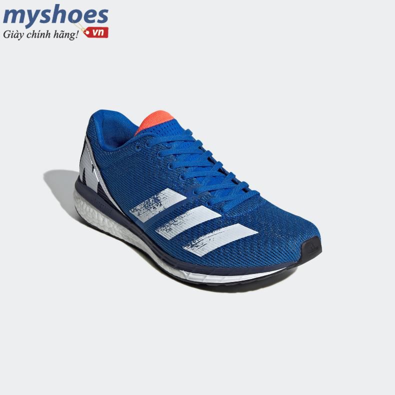 Giày adidas Adizero Boston 8 Nam Xanh  - hình 4