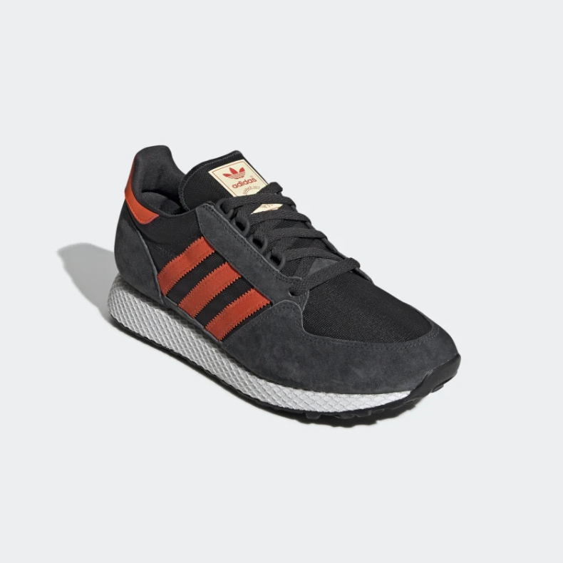 Giày adidas Forest Grove Nam - Xám Đỏ - hình 4