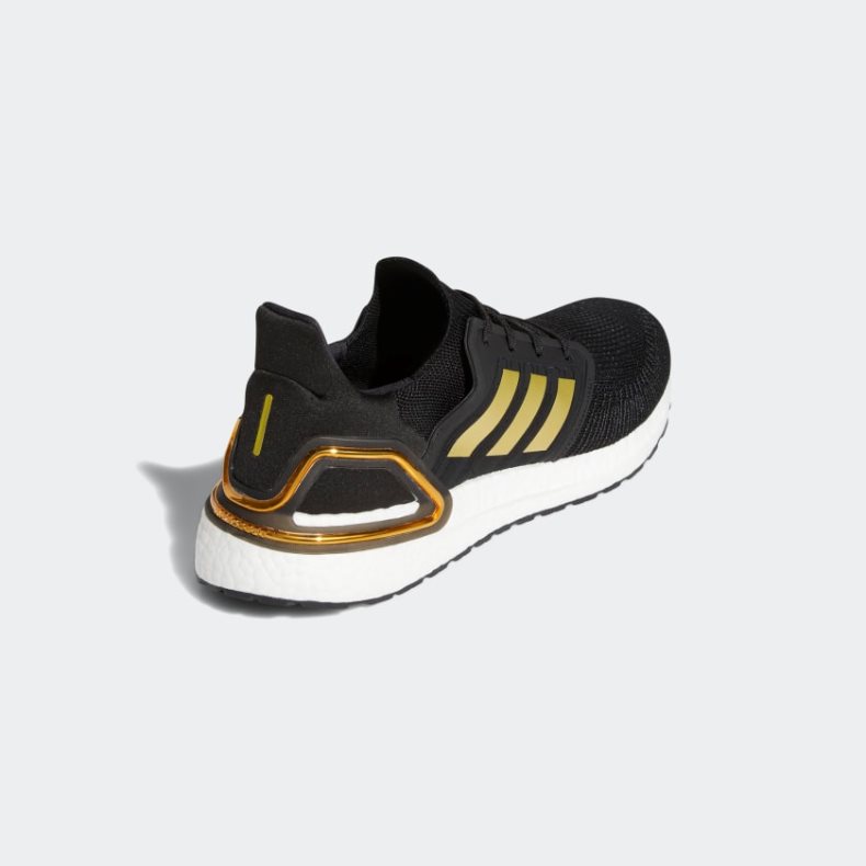 Giày adidas Ultra Boost 20 Nam - Đen Vàng - hình 3