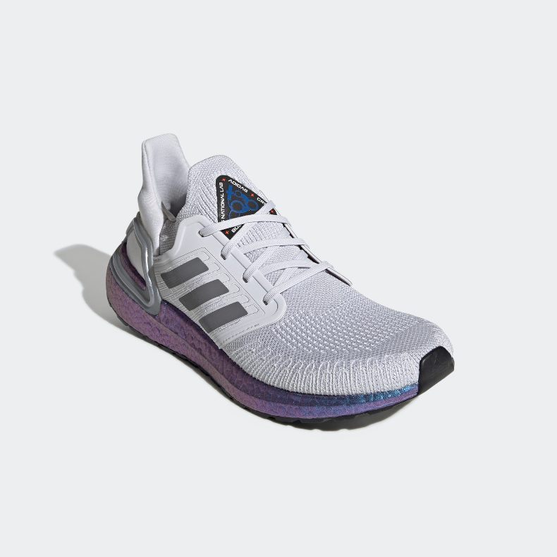 Giày adidas Ultra Boost 20 Nam - Xám Đế Xanh 