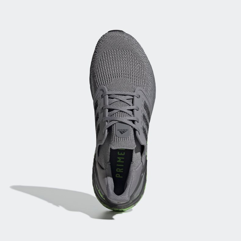 Giày adidas Ultra Boost 20 Nam - Xám Xanh Neon  - hình 5