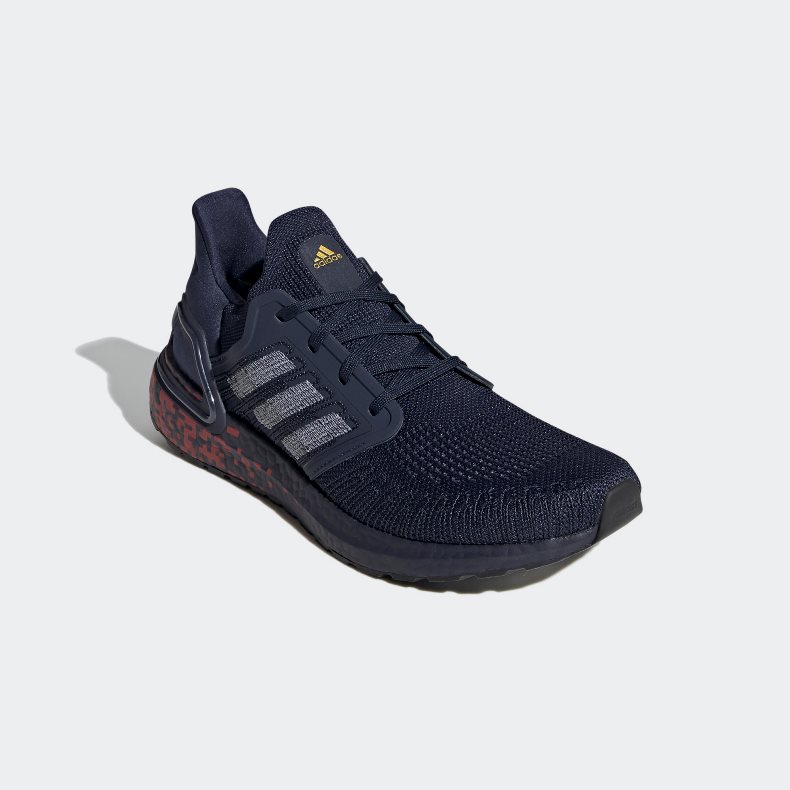 Giày adidas Ultra Boost 20 Nam - Xanh Navy Đỏ - hình 5