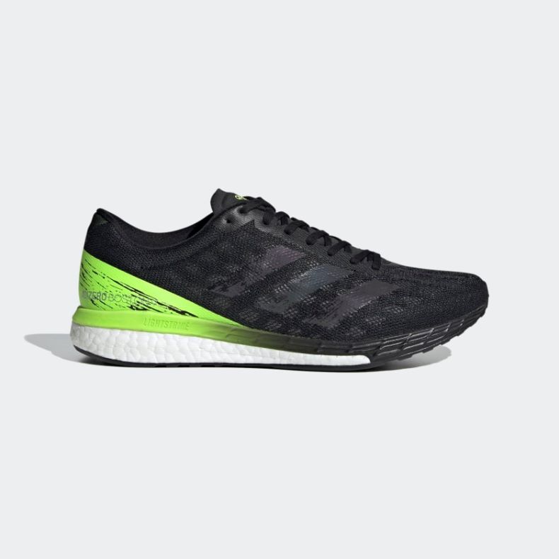 Giày adidas Adizero Boston 9 m Nam - Đen Xanh