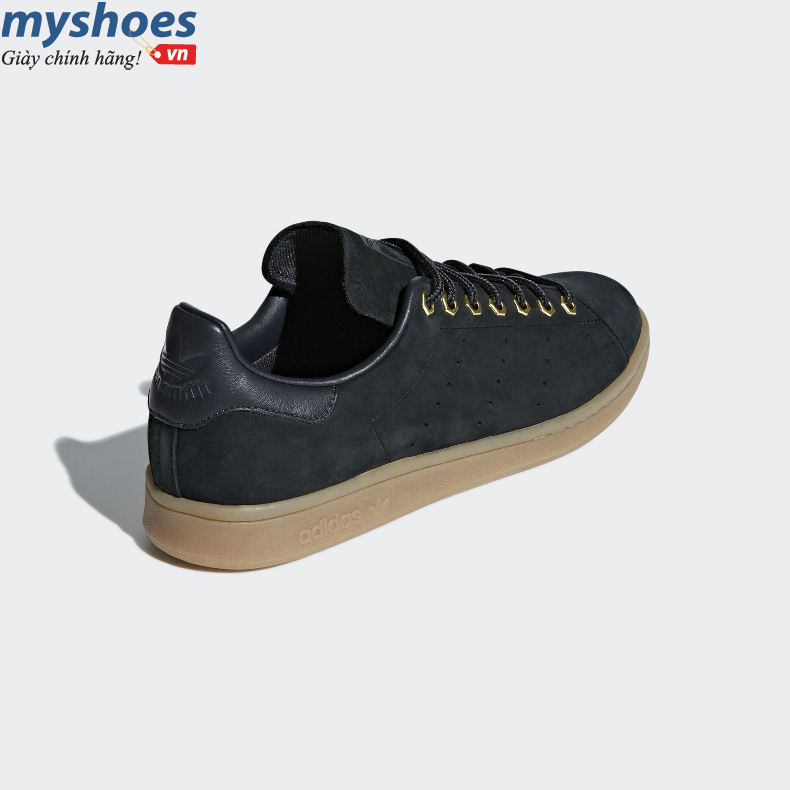 Giày adidas Stan Smith - Đen Nâu  - hình 6