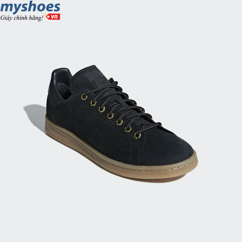 Giày adidas Stan Smith - Đen Nâu  - hình 5