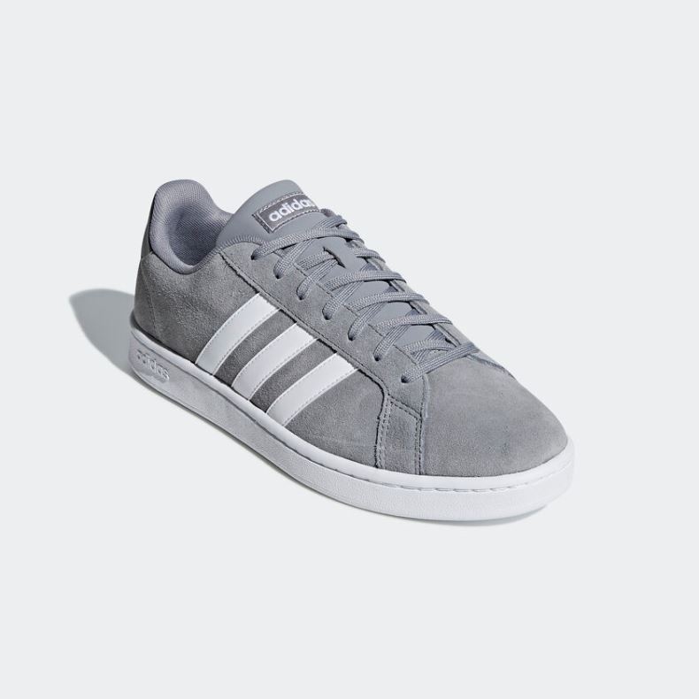 Giày adidas Grand Court Nam Xám  - hình 3