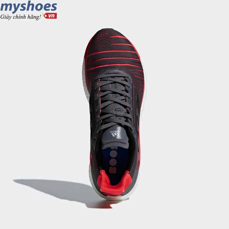 Giày Adidas Solar Glide Boost Nam - Xám Đỏ  - hình 3