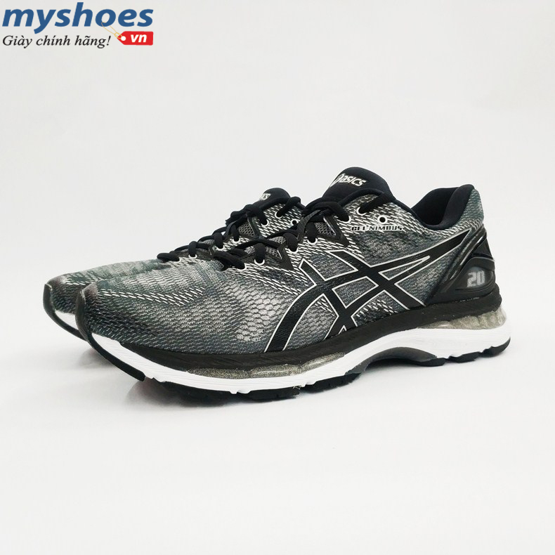 Giày Asics GEL-Nimbus 20 Nam - Sliver  - hình 3