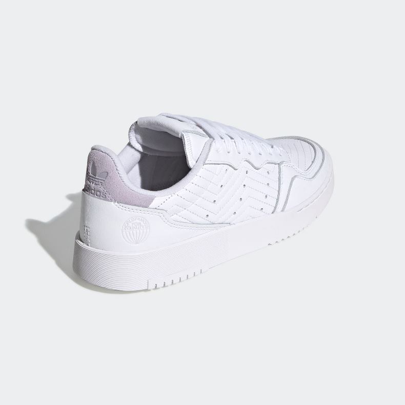 Giày adidas Super Court Nữ Trắng Full - hình 12