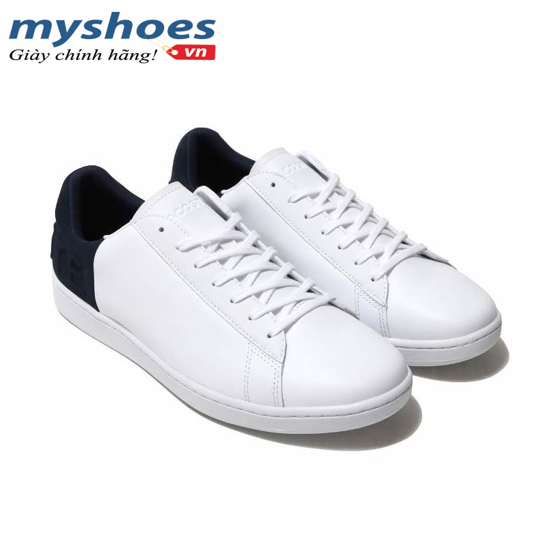 Giày Lacoste Carnaby Evo - Trắng Xanh Navy - hình 2