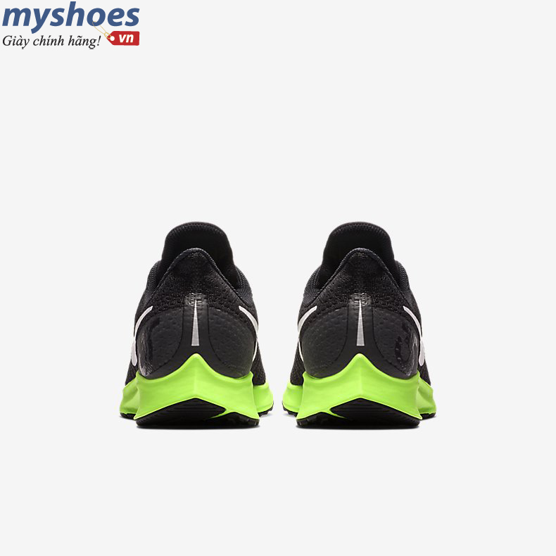 Giày Nike Air Zoom Pegasus 35 Nam - Đen Xanh Lá - hình 3