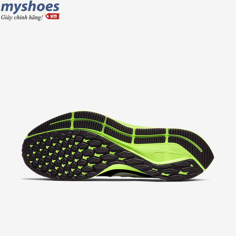 Giày Nike Air Zoom Pegasus 35 Nam - Đen Xanh Lá - hình 2