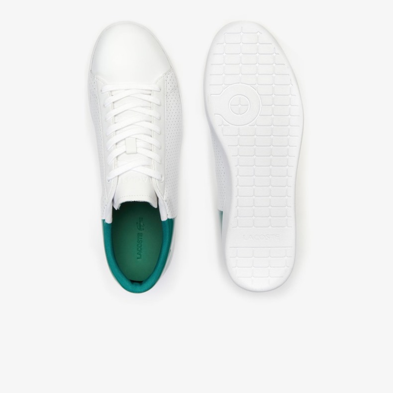 Giày Lacoste Carnaby Evo 319 - Trắng Xanh - hình 4