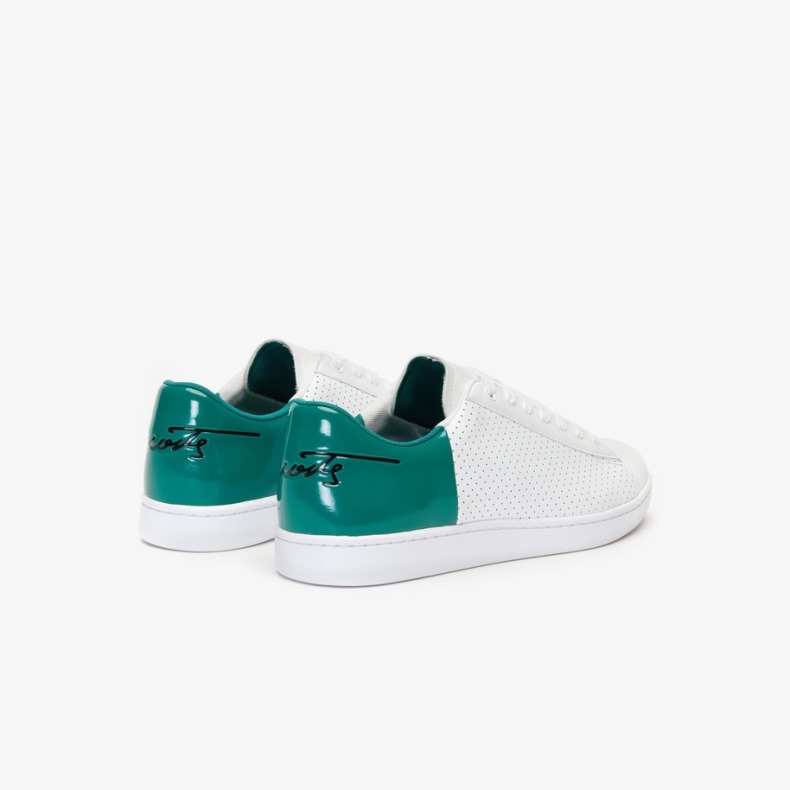 Giày Lacoste Carnaby Evo 319 - Trắng Xanh - hình 7