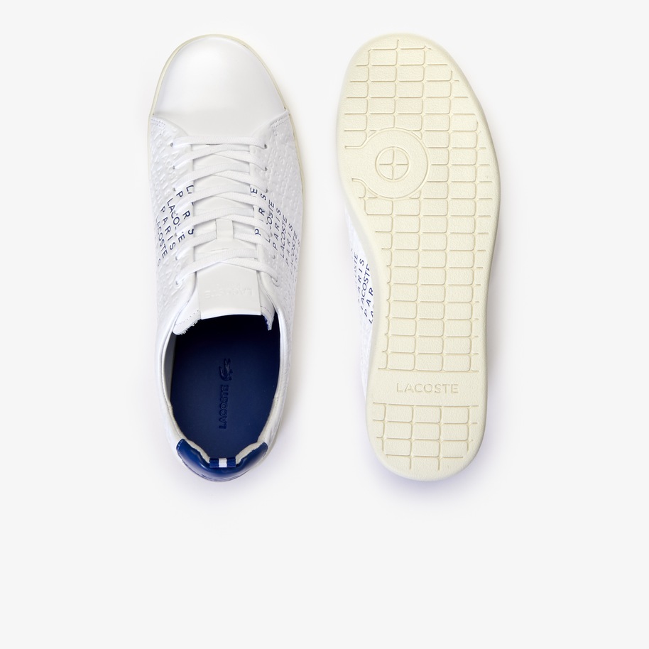 Giày Lacoste Carnaby Evo 119 - Trắng Xanh  - hình 4