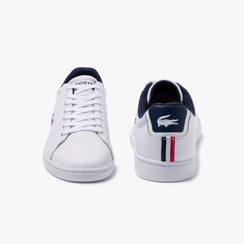Giày Lacoste Carnaby Evo Tri1 - Trắng Xanh Navy - hình 4