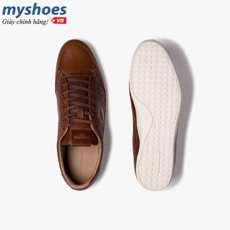Giày Lacoste Chaymon 120 Nam Nâu - hình 5