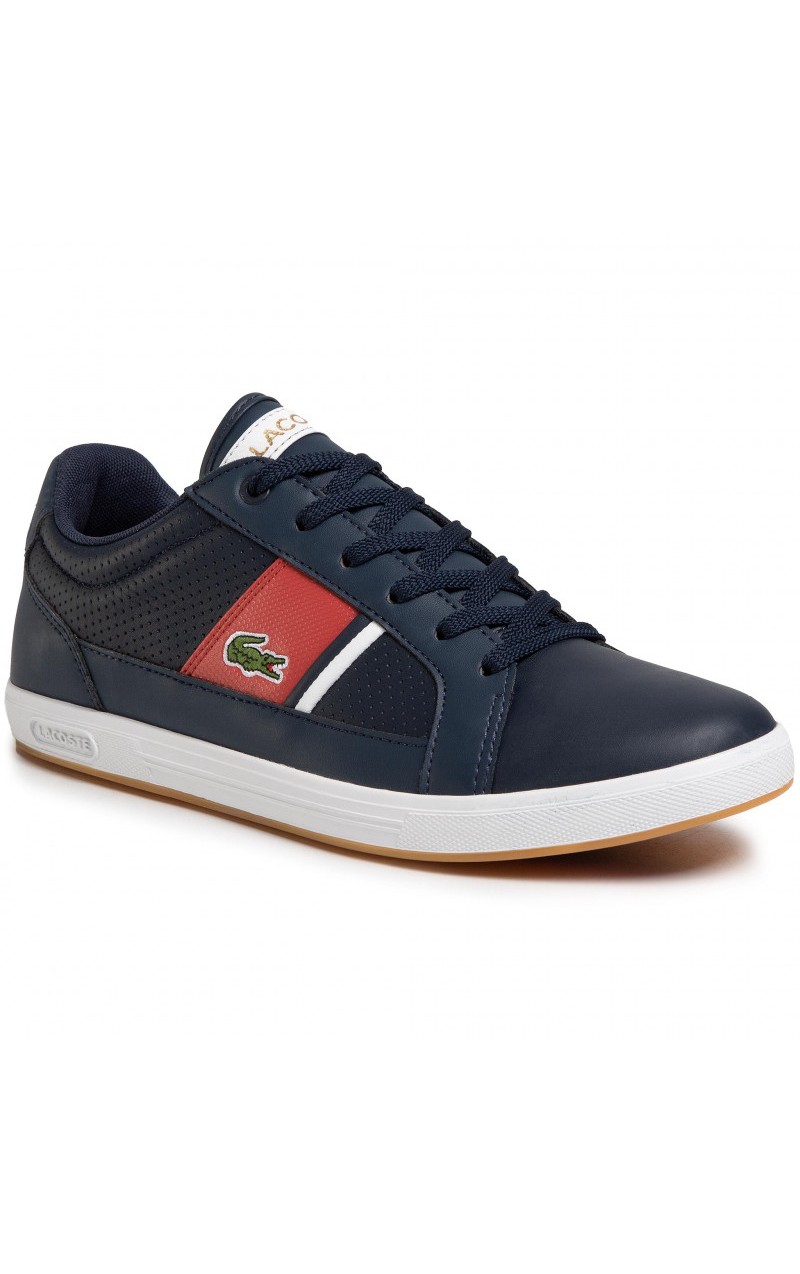 Giày Lacoste Europa 120 Nam - Xanh Đỏ