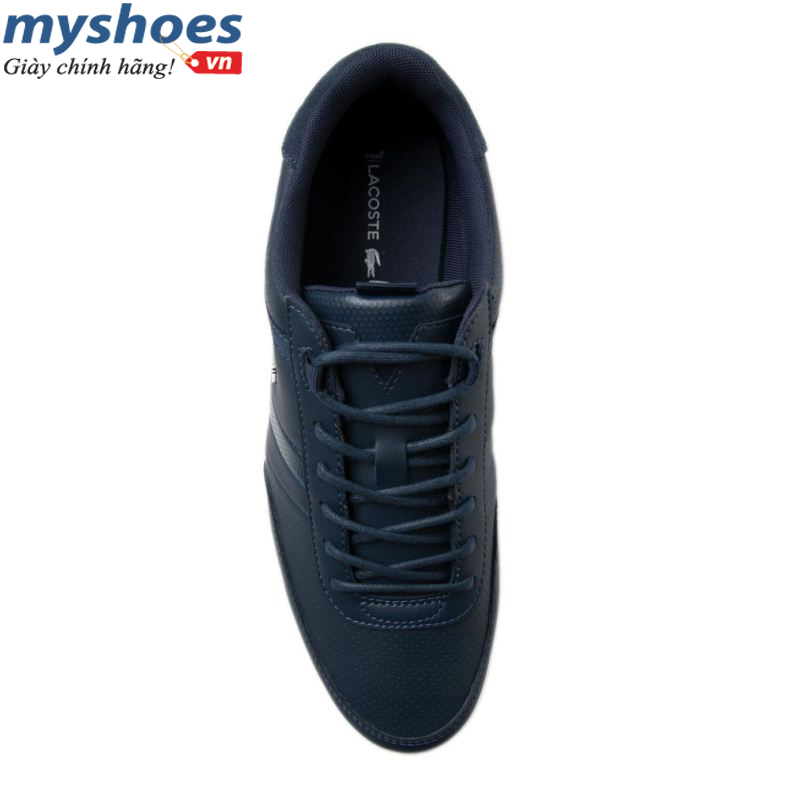 Giày Lacoste Giron - Nam Xanh Navy  - hình 4