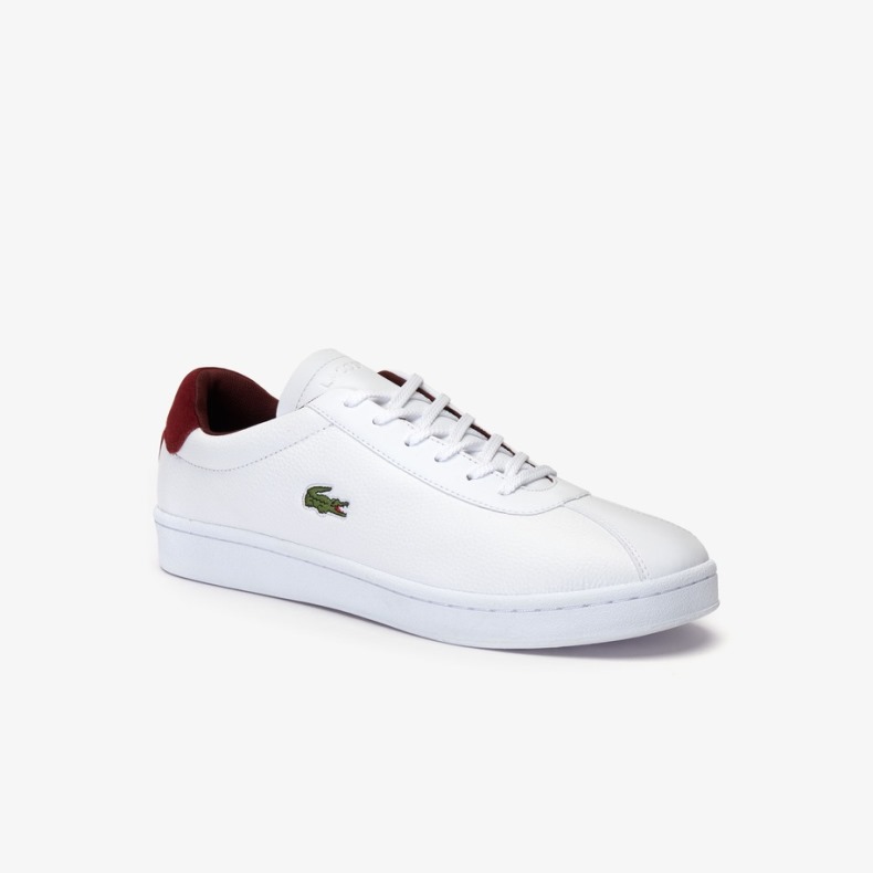 Giày Lacoste Master 319 Nam -Trắng Đỏ 