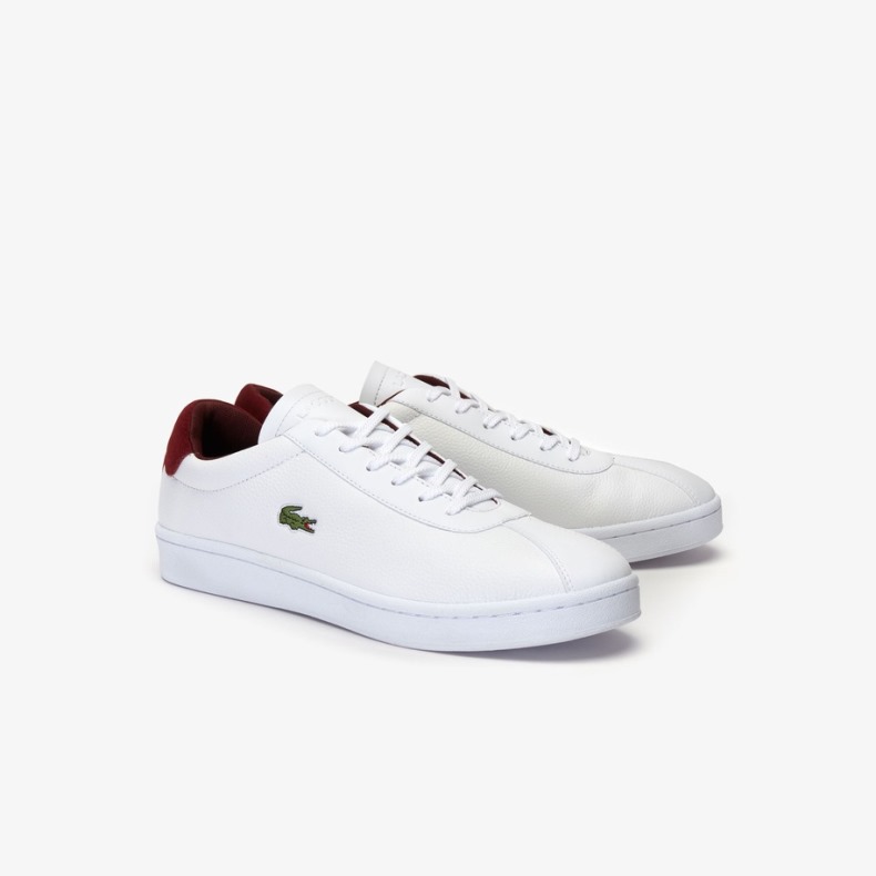 Giày Lacoste Master 319 Nam -Trắng Đỏ  - hình 6