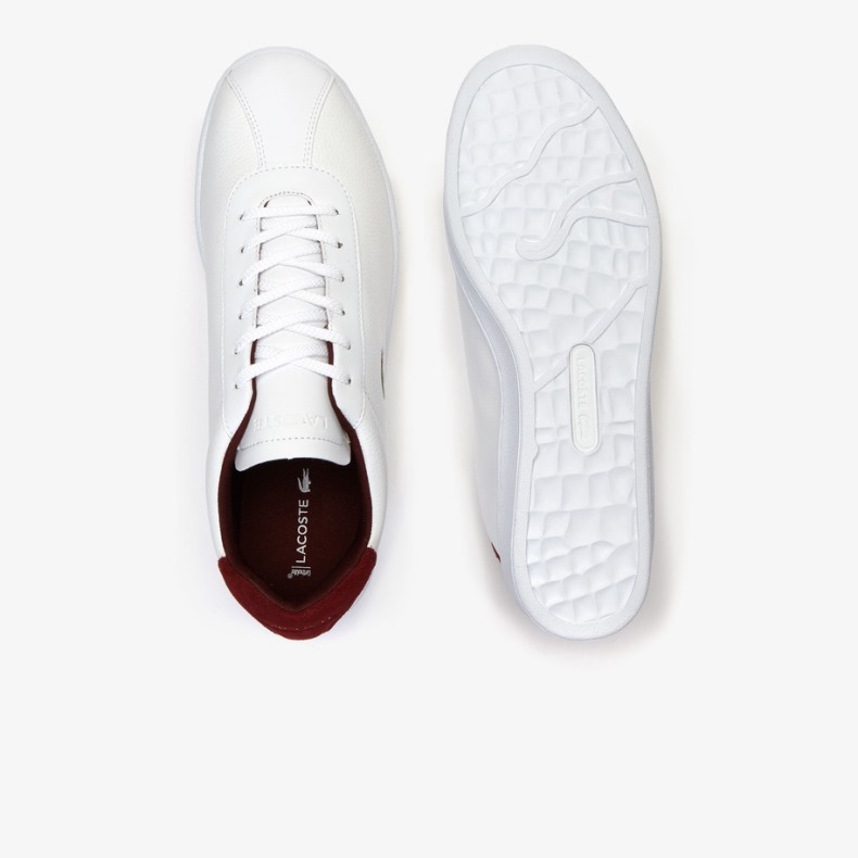 Giày Lacoste Master 319 Nam -Trắng Đỏ  - hình 5