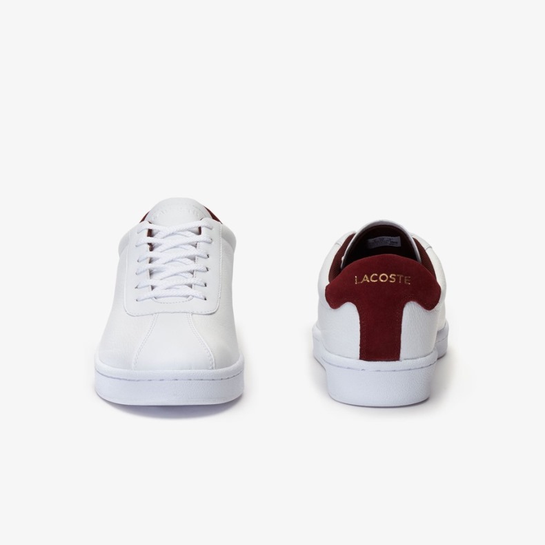 Giày Lacoste Master 319 Nam -Trắng Đỏ  - hình 3