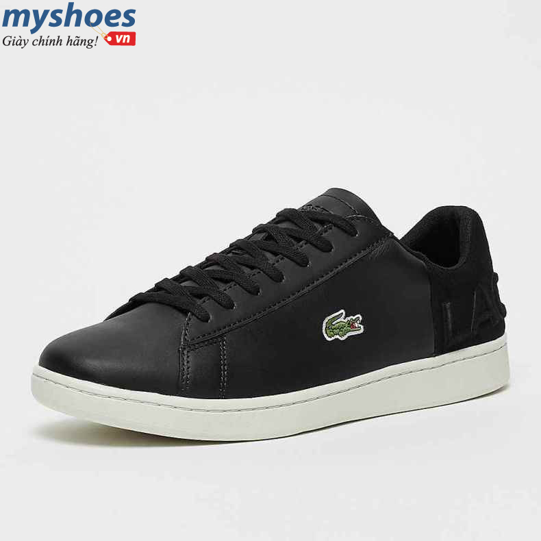 Giày Lacoste Carnaby Evo Nam - Đen Trắng - hình 3