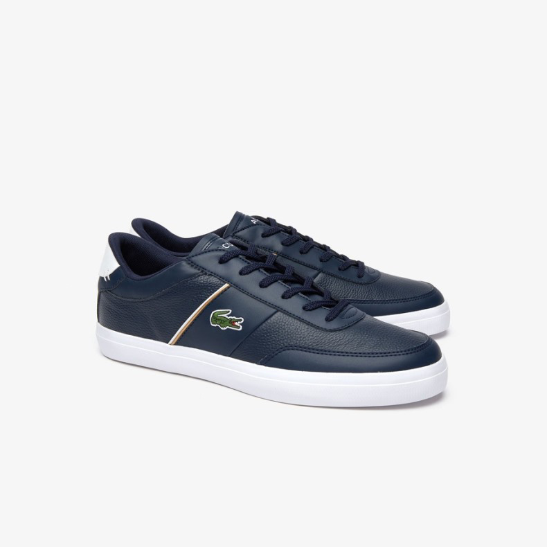 Giày Lacoste Court Master 319 Nam -Xanh Navy - hình 6