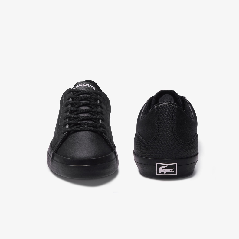 Giày Lacoste Lerond 120 Nam - Đen Full - hình 6