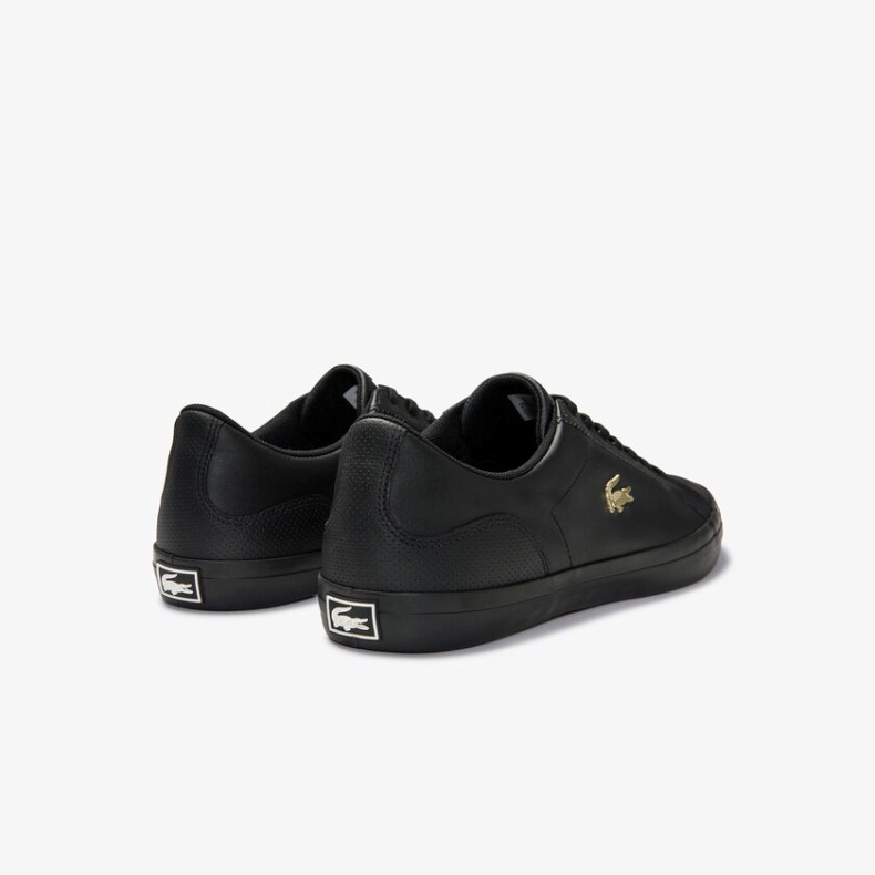 Giày Lacoste Lerond 120 Nam - Đen Vàng - hình 5