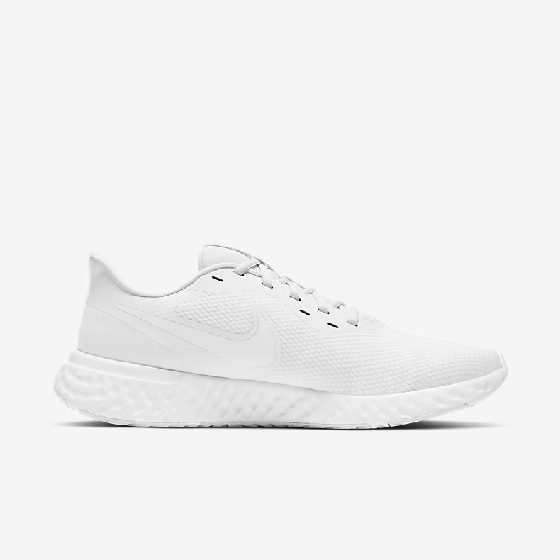 Giày Nike Revolution 5 Nam - Trắng Full - hình 2