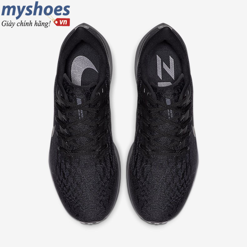 Giày Nike Air Zoom Pegasus 36 Nam - Đen Full - hình 6