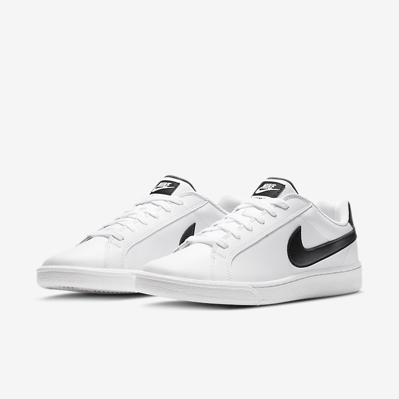 Giày Nike Court Majestic Leather Nam Trắng Đen  - hình 4