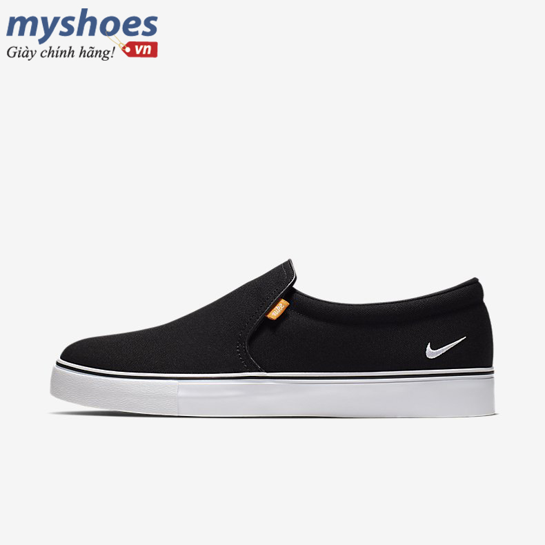 Giày Nike Court Royale AC SLP Nam Đen Trắng