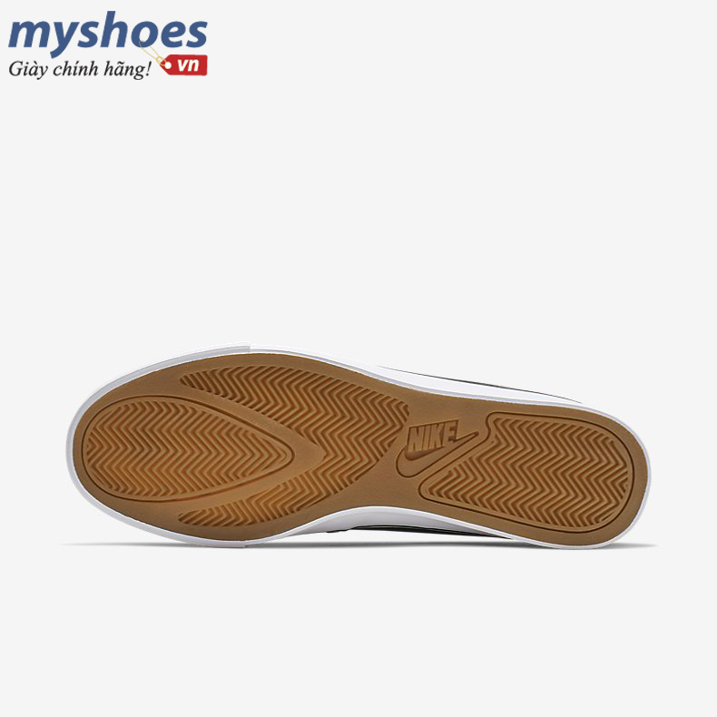 Giày Nike Court Royale AC SLP Nam Đen Trắng - hình 5
