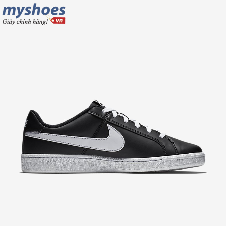 Giày Nike Court Royale SL Nam Đen Trắng  - hình 6