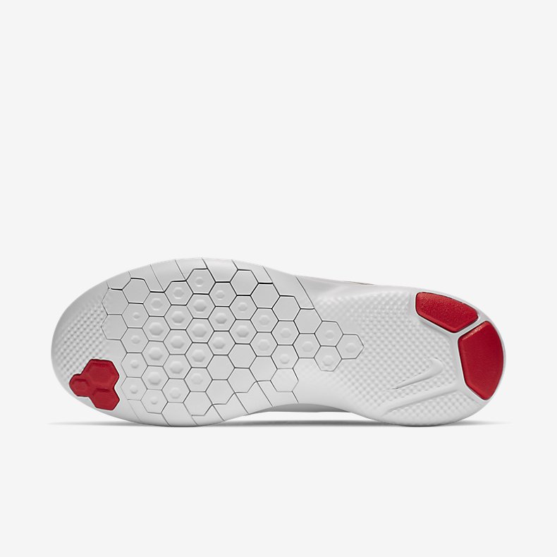 Giày Nike Flex Experience RN 8 Nam Xám Đỏ  - hình 2