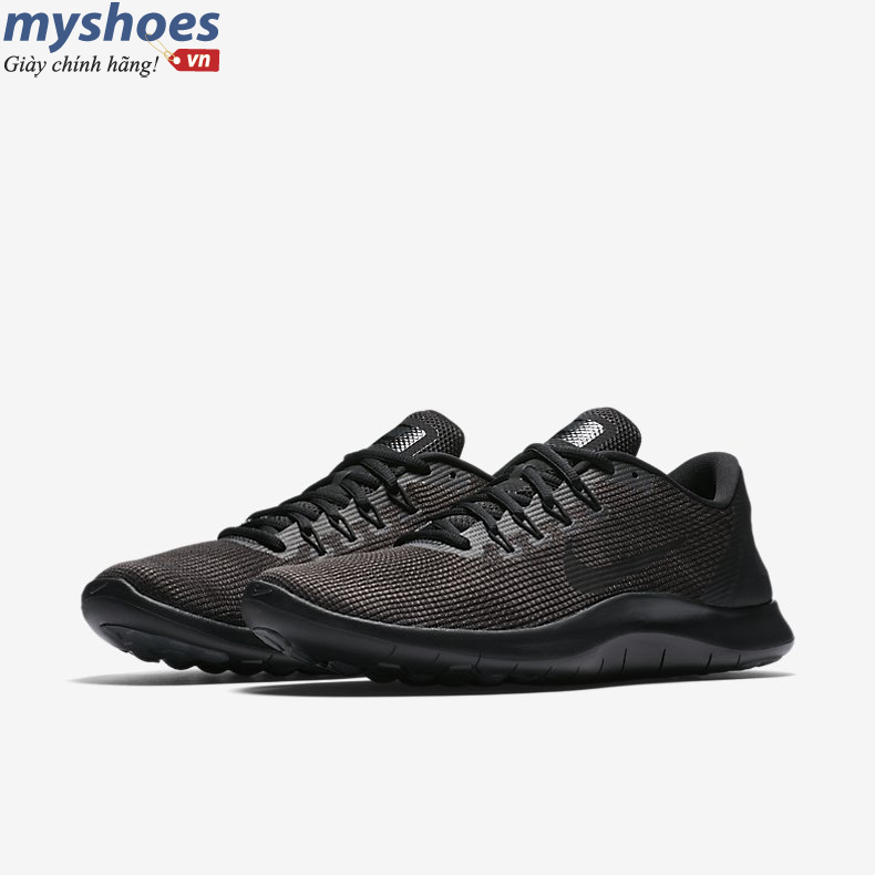 Giày Nike Flex 2018 RN Nam - Đen  - hình 4
