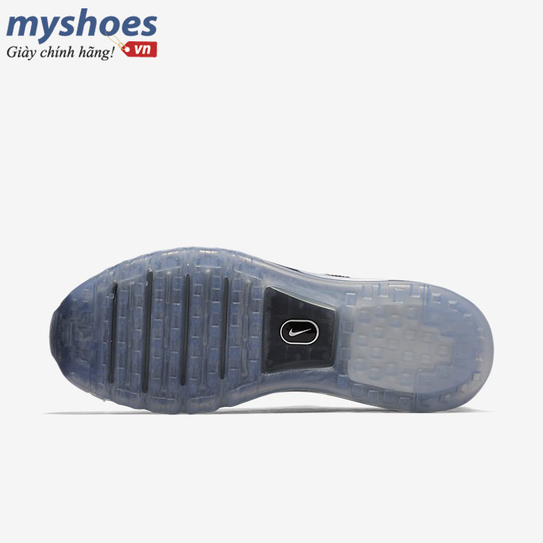 Giày Nike Flyknit Max Nam- Đen Xám  - hình 6