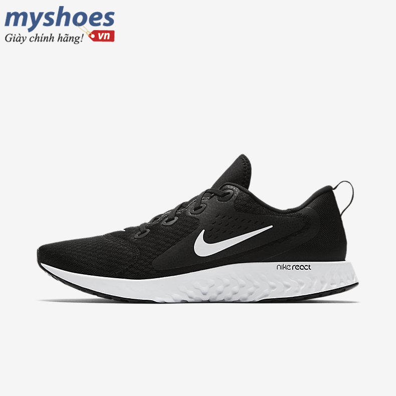 Giày Nike Legend React Nam - Đen Trắng