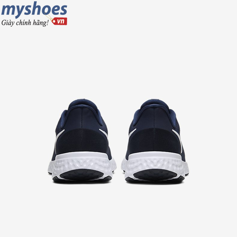 Giày Nike Revolution 5 Nam - Xanh Navy - hình 6