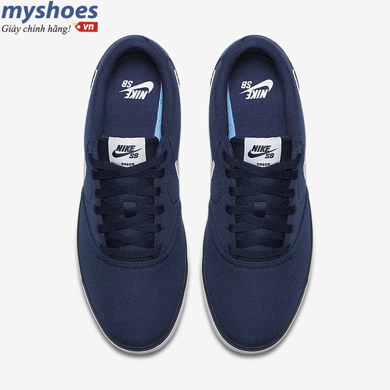 Giày Nike SB Check Solar Nam - Xanh Biển  - hình 5