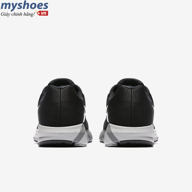 Giày Nike Air Zoom Structure 21 Nữ - Đen Trắng  - hình 5