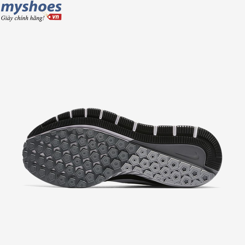 Giày Nike Air Zoom Structure 21 Nữ - Đen Trắng  - hình 6