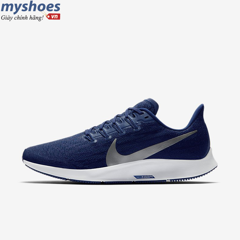 Giày Nike Air Zoom Pegasus 36 Nam - Xanh Bạc 