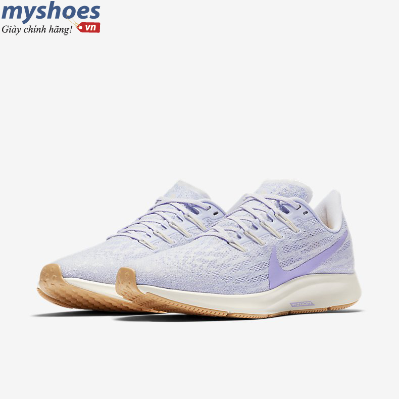 Giày Nike Air Zoom Pegasus 36 Nữ- Tím Pastel - hình 4