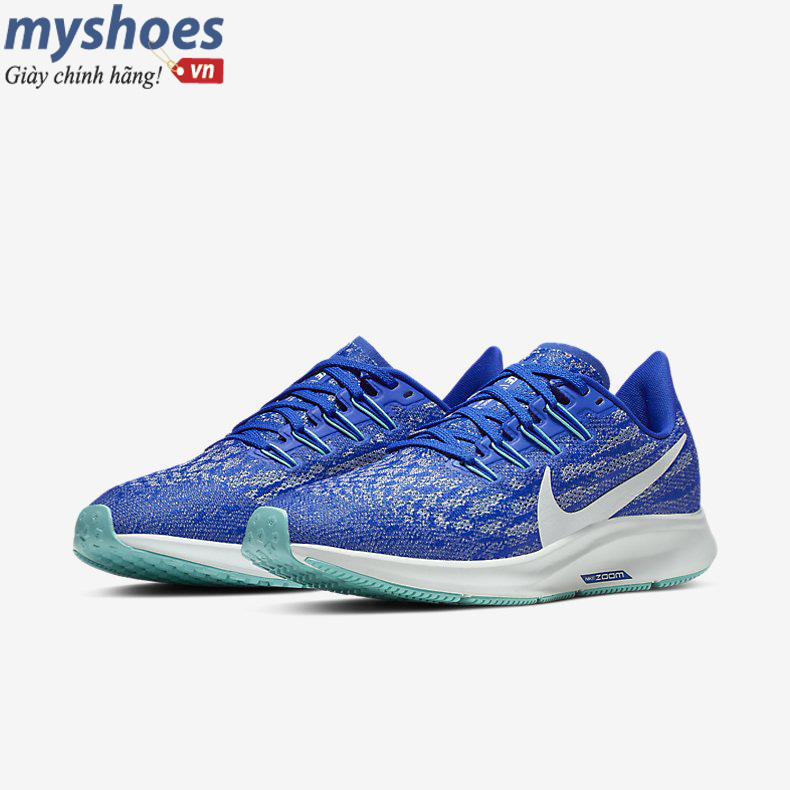 Giày Nike Air Zoom Pegasus 36 Nữ- Xanh - hình 6