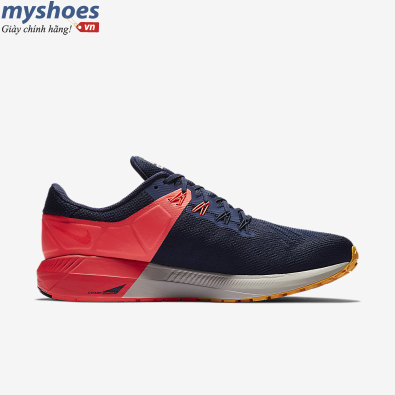 Giày Nike Air Zoom Structure 22 Nam - Xanh Đỏ - hình 5