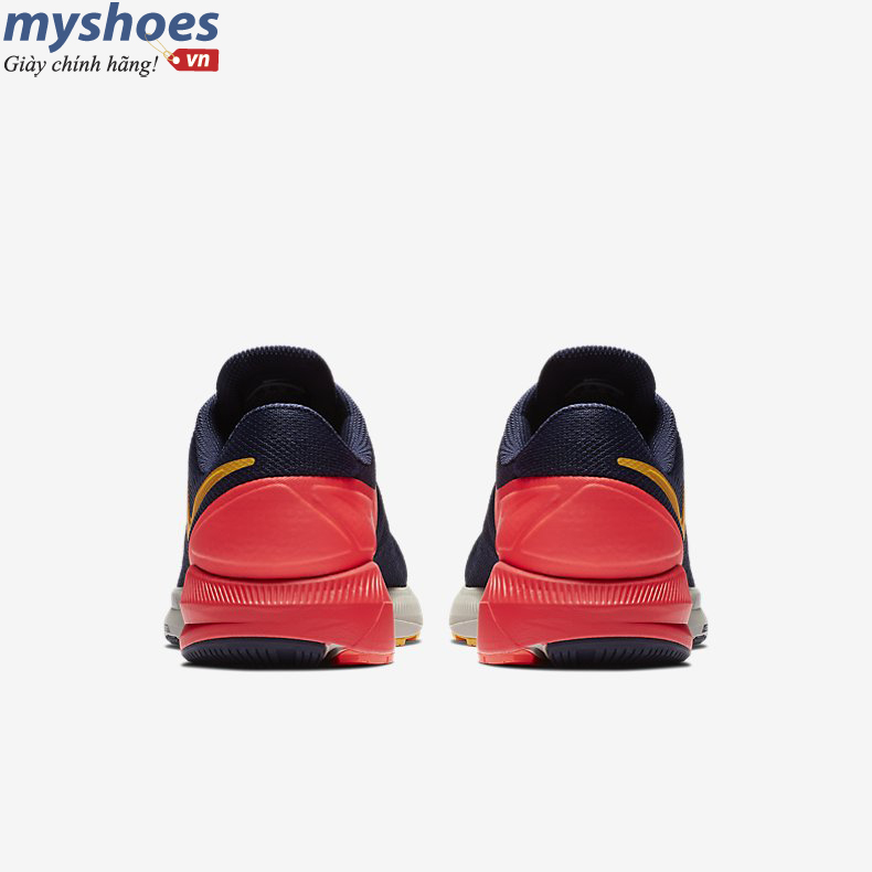 Giày Nike Air Zoom Structure 22 Nam - Xanh Đỏ - hình 2